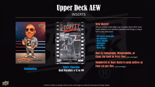 2026 Upper Deck AEW All Elite Wrestling Hobby Box view 4
