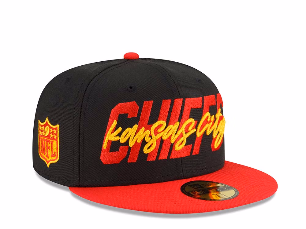 New Era Kansas City Chiefs NFL Draft 22 59Fifty Fitted Hat front