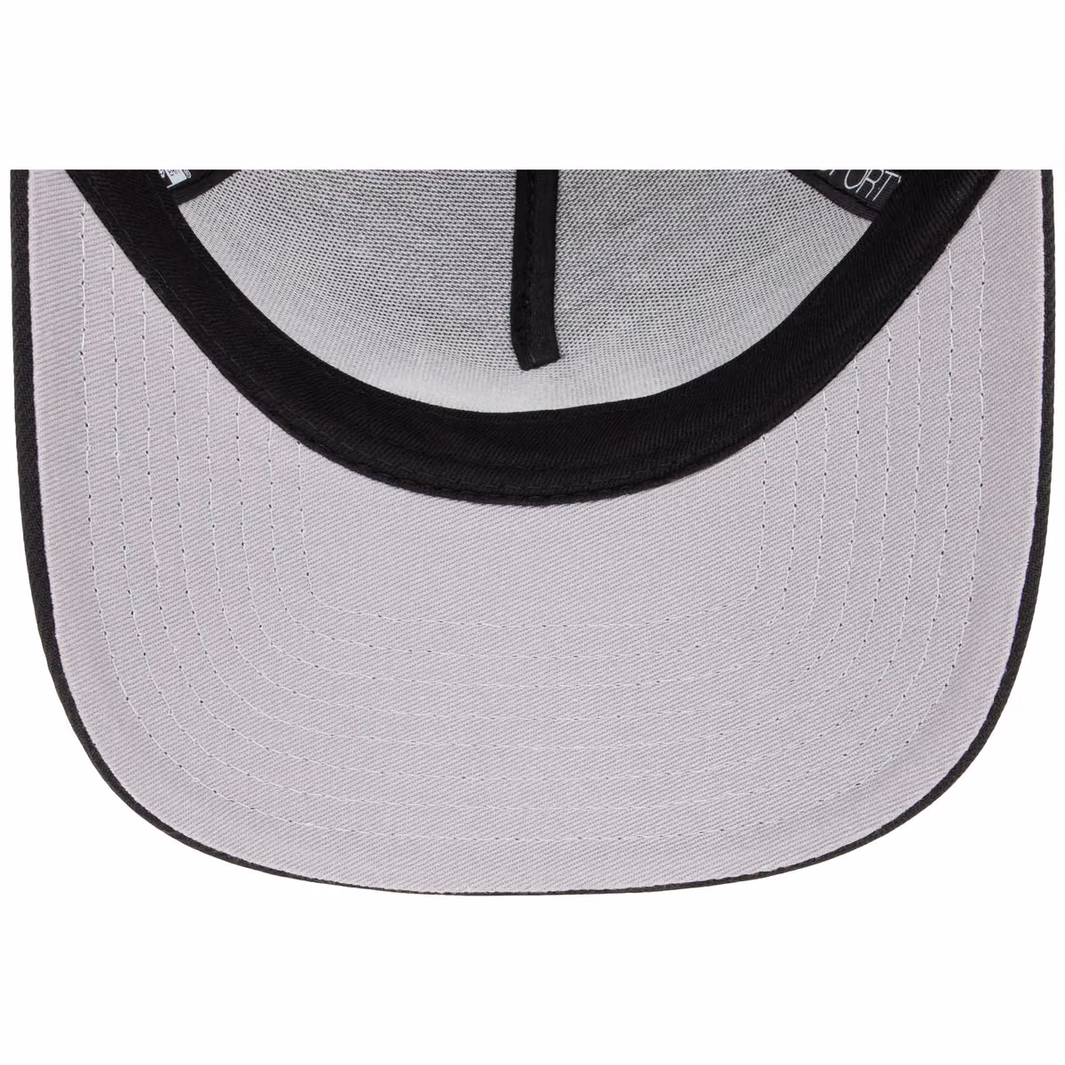 Atlanta Falcons NFL Liquid Titanium New Era 9FORTY back view