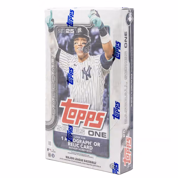 2025 Topps Series 1 Baseball MLB Hobby Box view 1