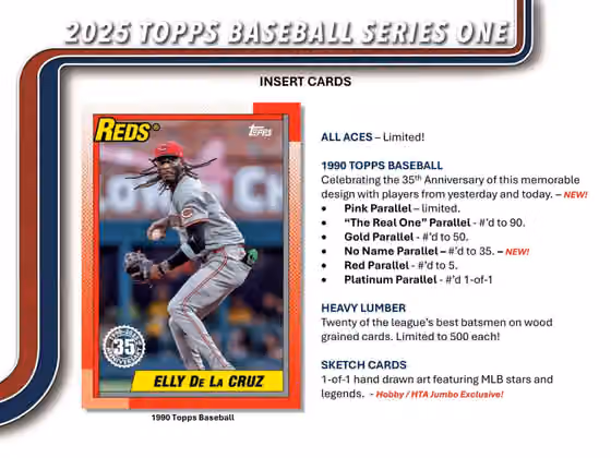 2025 Topps Series 1 Baseball MLB Hobby Box view 4