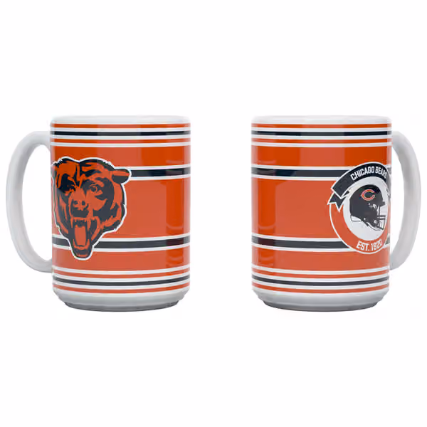 Chicago Bears Established Jumbo NFL Mug (450 ml) view 1