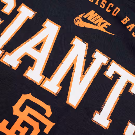 San Francisco Giants Nike Club Cooperstown Splitter MLB Hoodie Black view 3