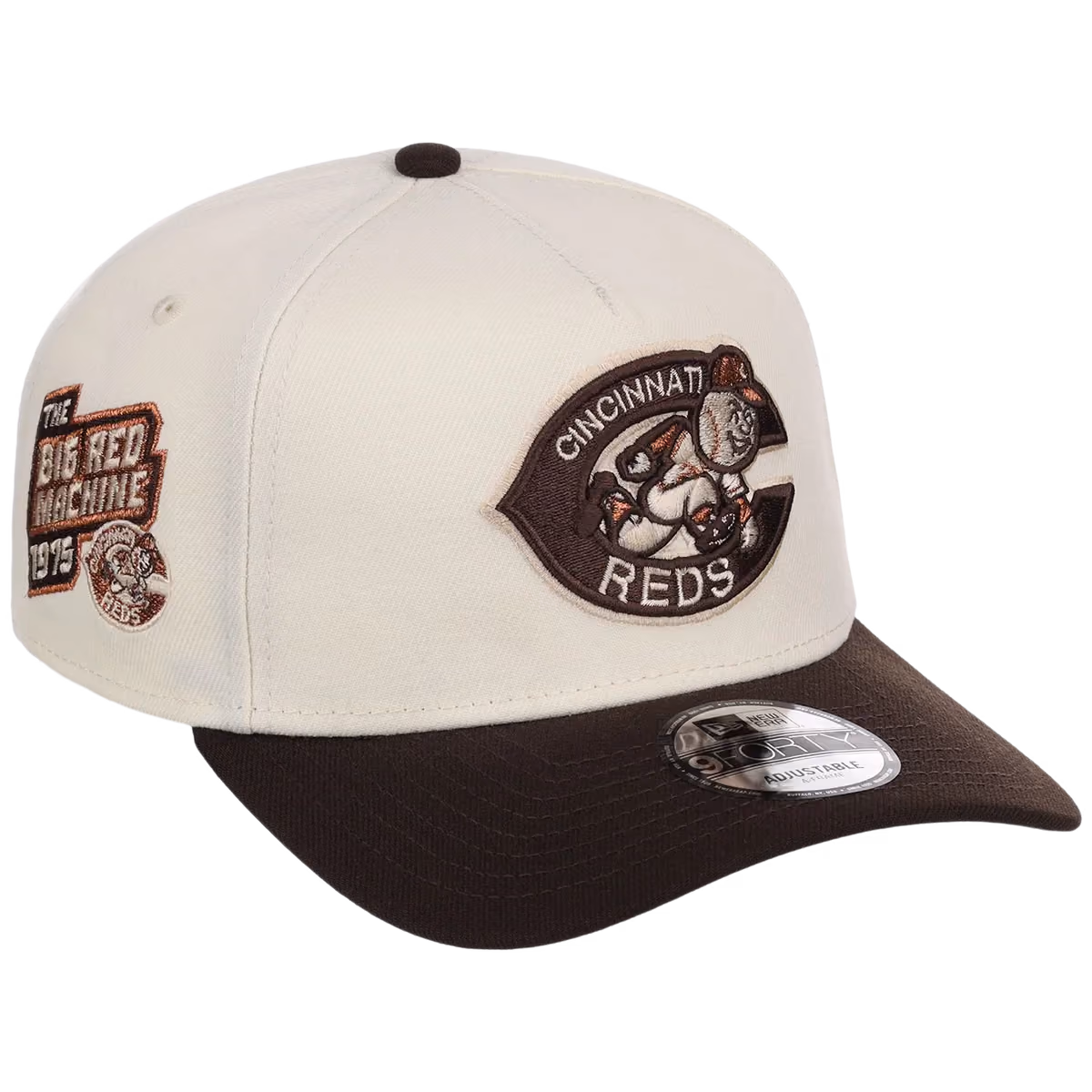 Cincinnati Reds MLB Walnut Reserve New Era 9FORTY A-Frame front view
