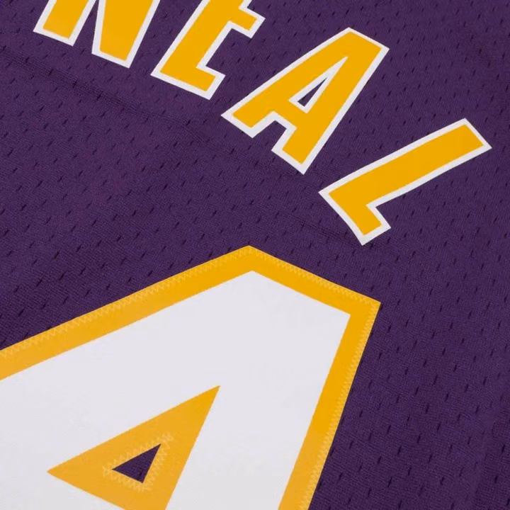 Shaq O'Neal #34 Los Angeles Lakers 1999-2000 Swingman NBA Jersey Purple view 5