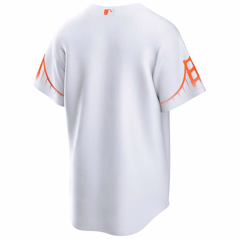 San Francisco Giants Nike City Connect MLB Jersey White view 2