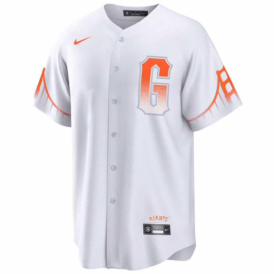 San Francisco Giants Nike City Connect MLB Jersey White view 1