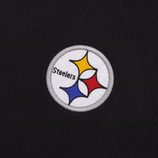 Pittsburgh Steelers Funnel Neck Pullover NFL Hoodie (WOMEN'S) view 3