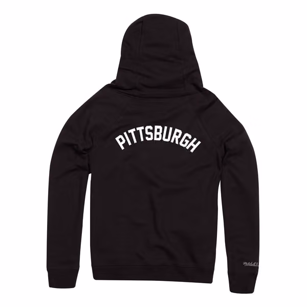 Pittsburgh Steelers Funnel Neck Pullover NFL Hoodie (WOMEN'S) view 2