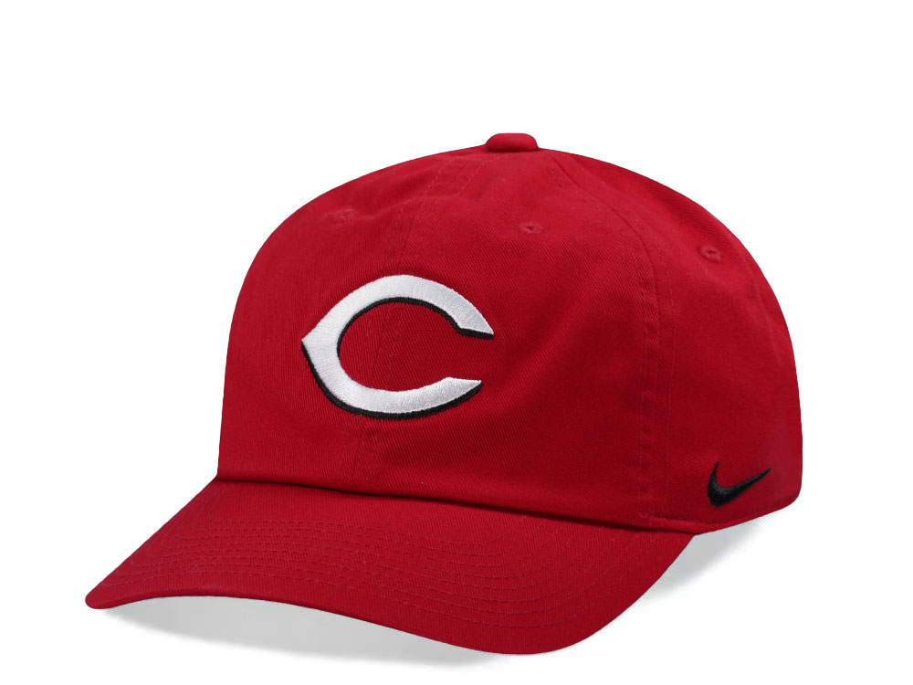 Nike Cincinnati Reds Club Red Edition Strapback Hat front