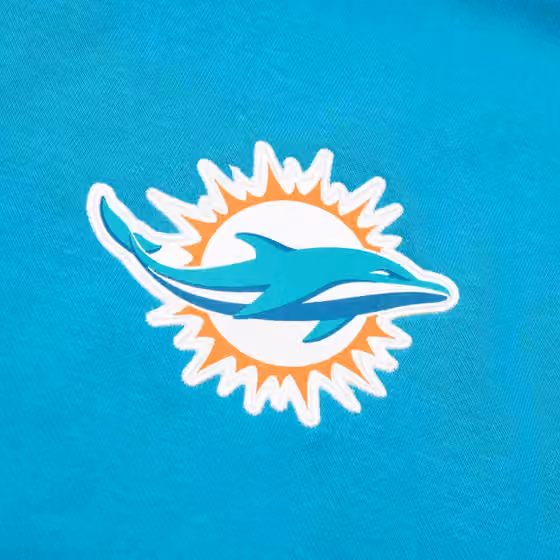 Miami Dolphins Foundation NFL Hoodie Aqua view 4