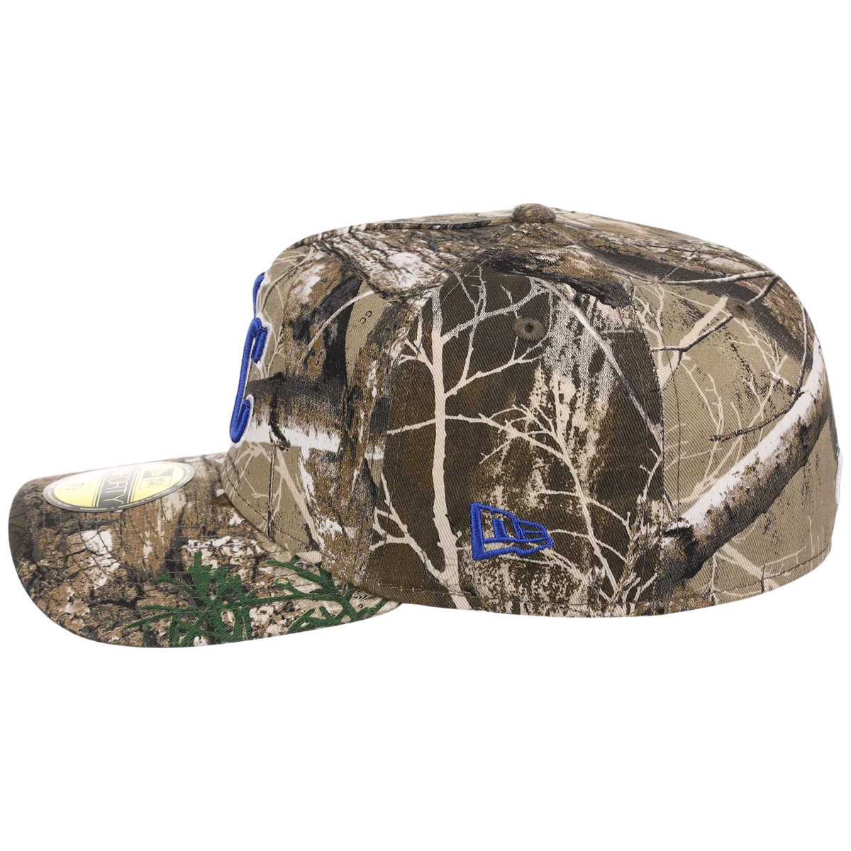 Kansas City Royals MLB Realtree Edge New Era 59FORTY detail view