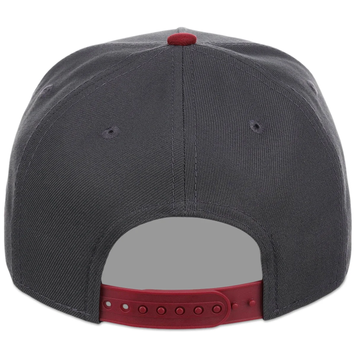 Oakland Athletics MLB Graphite x Cardinal FASHION CORE New Era 9FORTY A-Frame detail view
