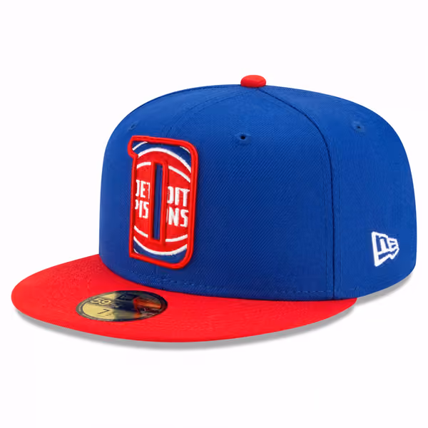 Detroit Pistons Authentic 2021 NBA Draft New Era 59FIFTY Fitted Cap product photo