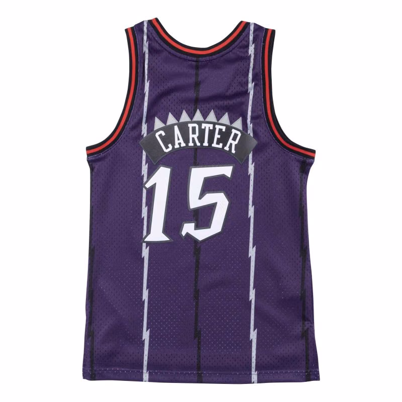 Vince Carter #15 Toronto Raptors 1998-99 Swingman NBA Jersey (WOMEN'S) view 2