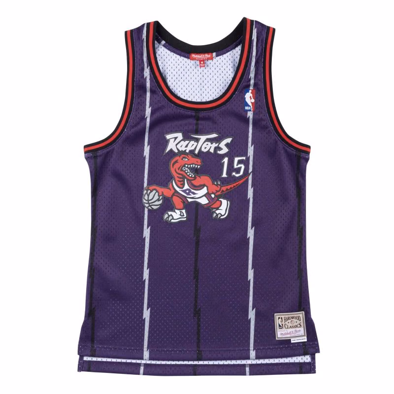 Vince Carter #15 Toronto Raptors 1998-99 Swingman NBA Jersey (WOMEN'S) view 1