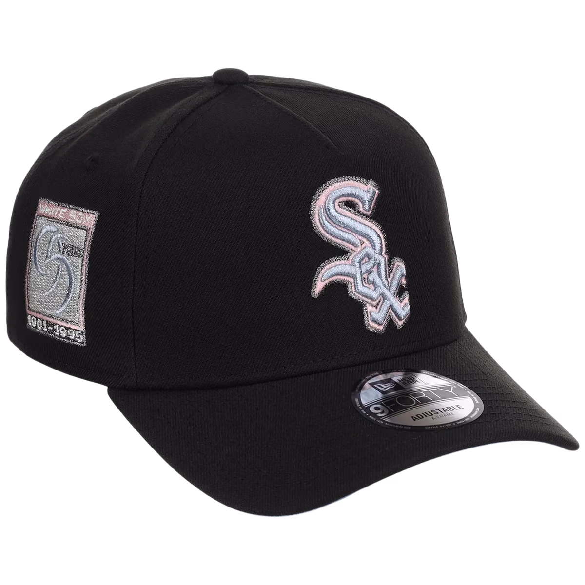 Chicago White Sox MLB Pewter Skies New Era 9FORTY A-Frame front view