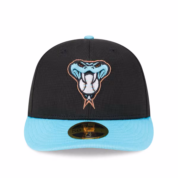 Arizona Diamondbacks 2025 MLB Batting Practice New Era Low Profile 59FIFTY Fitted Cap view 3