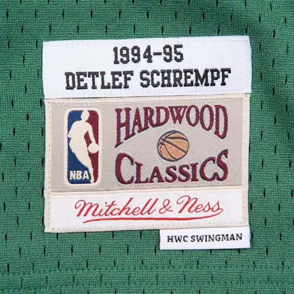 Detlef Schrempf #11 Seattle SuperSonics 1994-95 Swingman NBA Jersey view 3