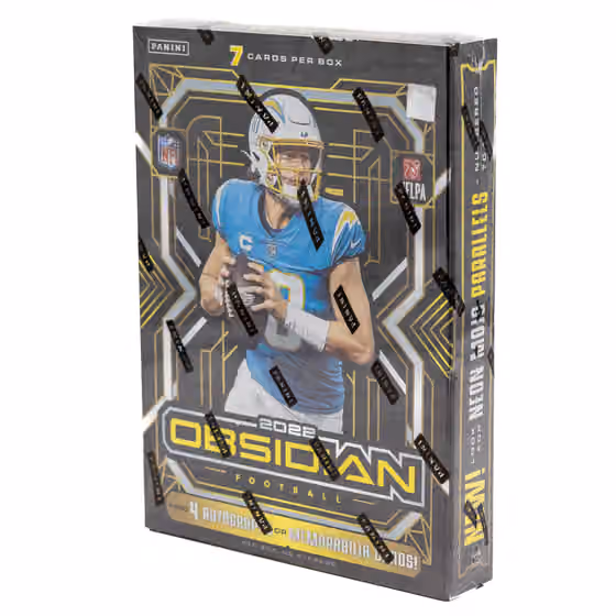 2022 Panini Obsidian Football NFL Hobby Box view 1