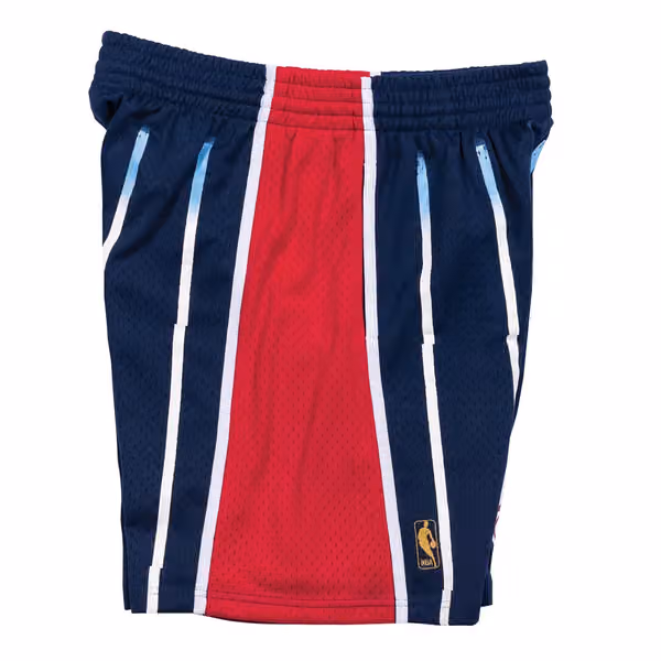 Houston Rockets 1996-97 Mitchell & Ness Swingman NBA Shorts Navy view 2