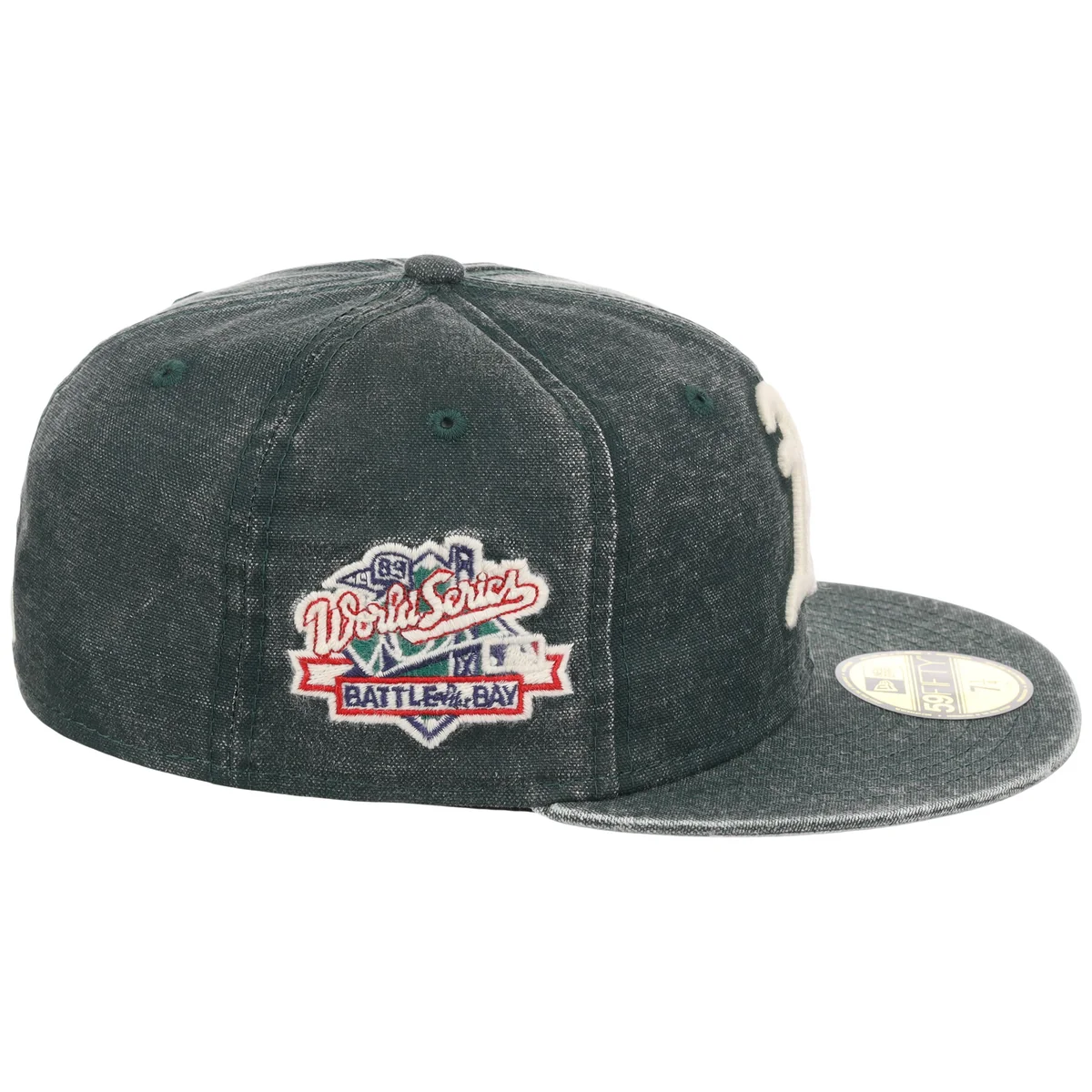 Oakland Athletics MLB Washed New Era 59FIFTY detail view