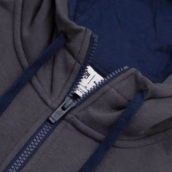Dallas Cowboys Playbook NFL Full-Zip Fleece Hoodie Anthracite view 4