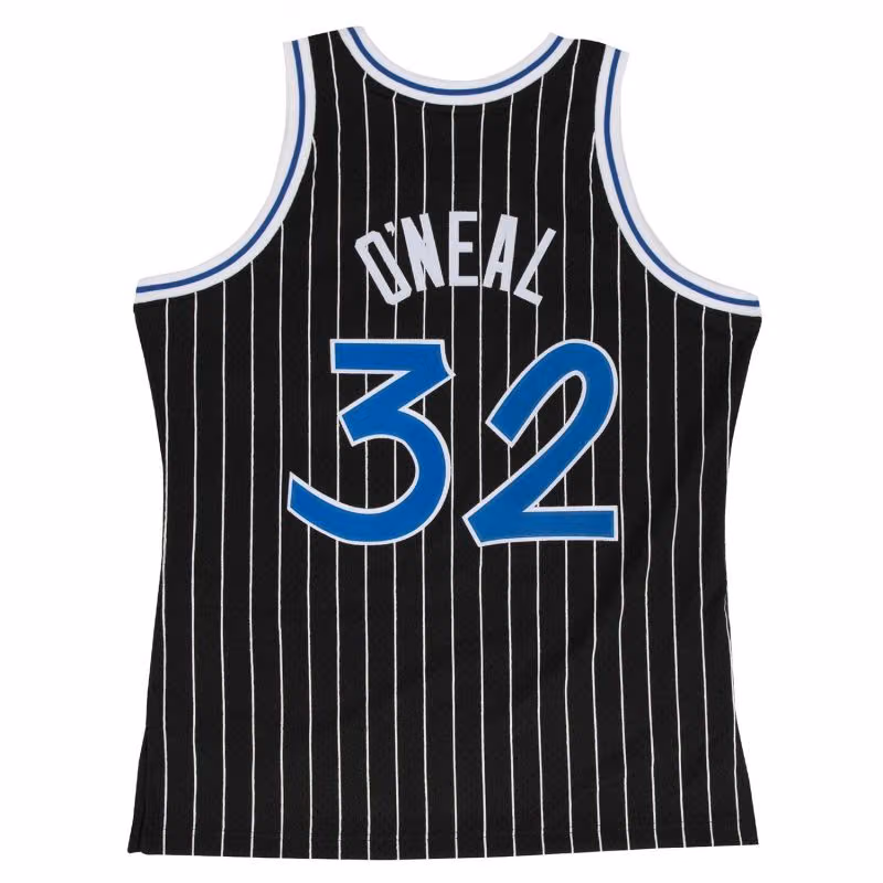 Shaq O'Neal #32 Orlando Magic 1994-95 Swingman NBA Jersey Black view 2