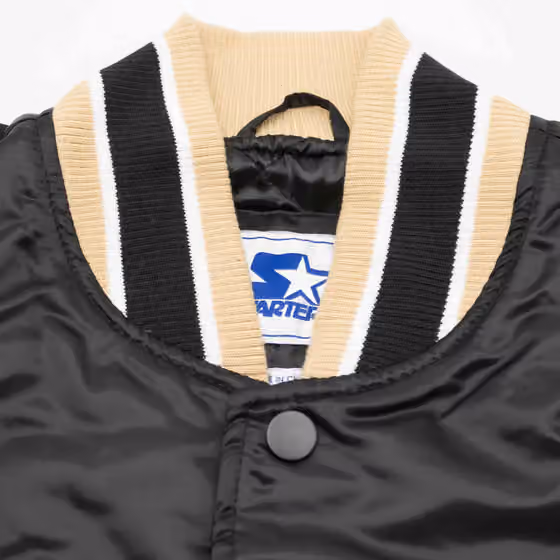 Vegas Golden Knights Home Game NHL Varsity Satin Jacket view 3