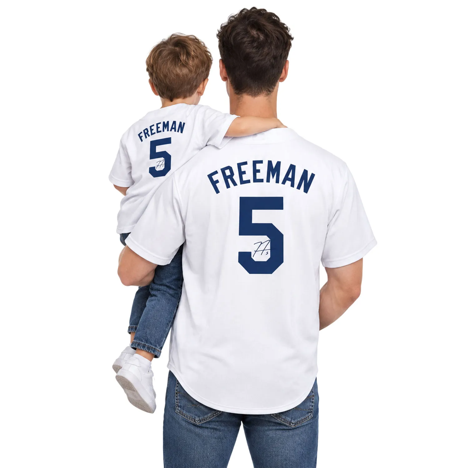 Dodgers Freddie Freeman Home Jersey Memorable Look