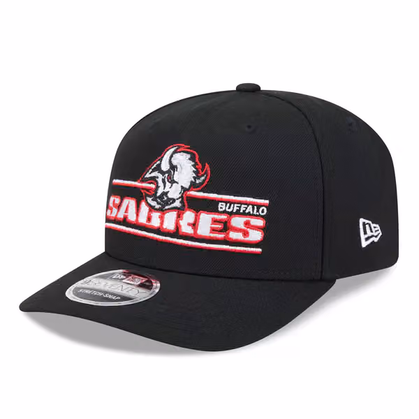 Buffalo Sabres Alternate NHL Stated 9SEVENTY Stretch-Snap Cap Black product photo