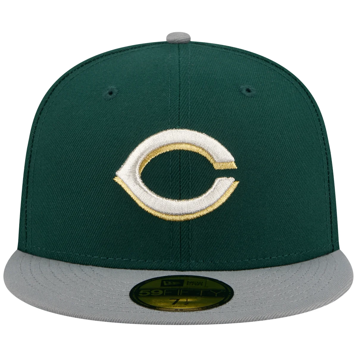 Cincinnati Reds MLB Arcane Armor New Era 59FIFTY detail view