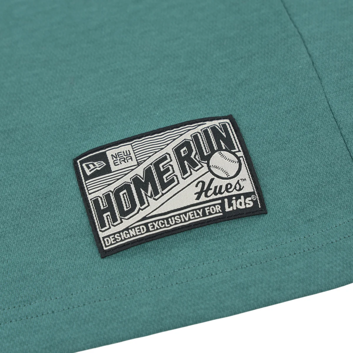 Atlanta Braves Spring Color Collection New Era Teal Tee detail view