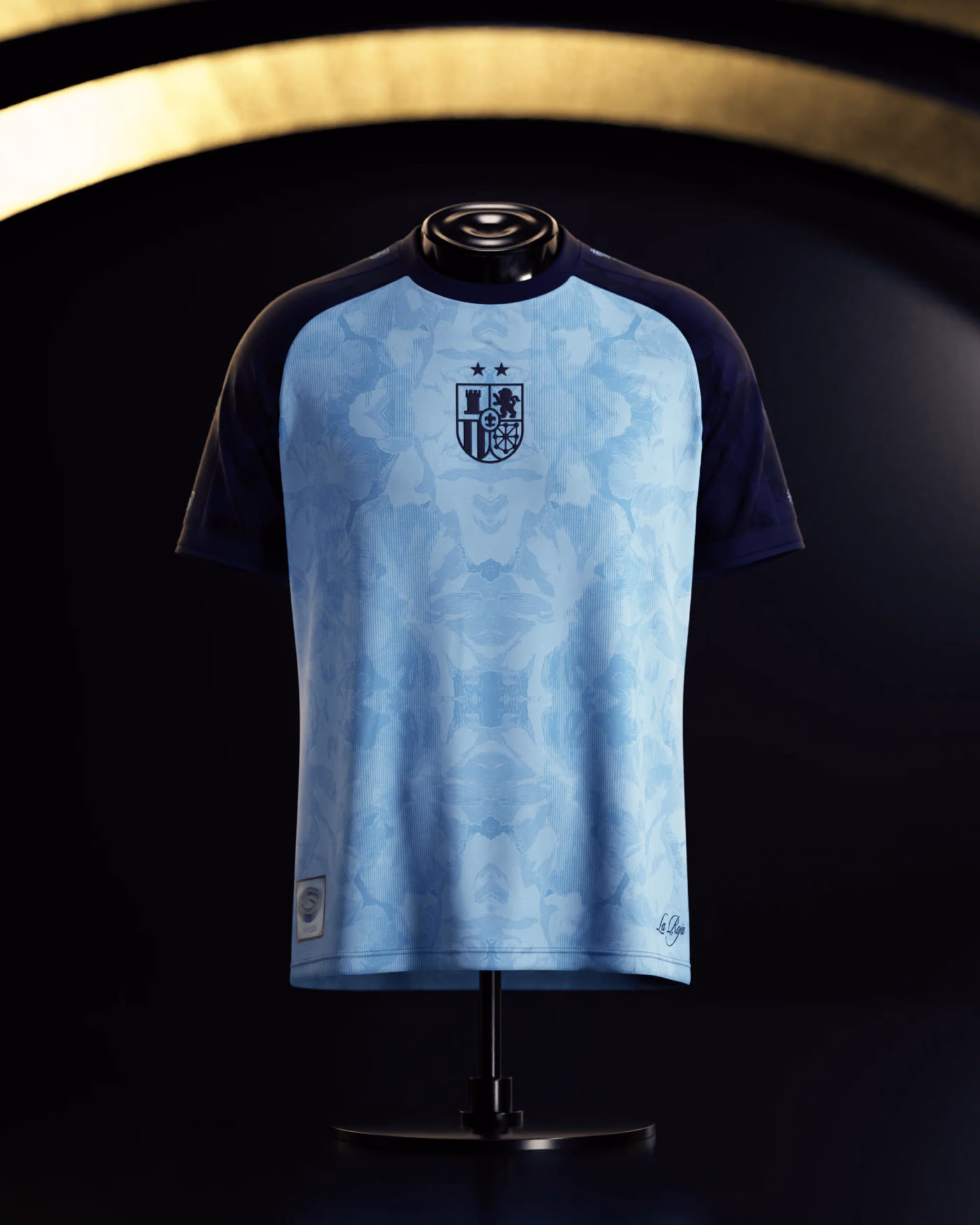 Jersevo Custom Personalized Spain 2026 Champions Jersey - Blue front view