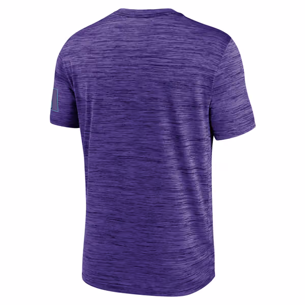 Arizona Diamondbacks City Connect 2026 MLB Authentic Velocity T-Shirt Purple view 2
