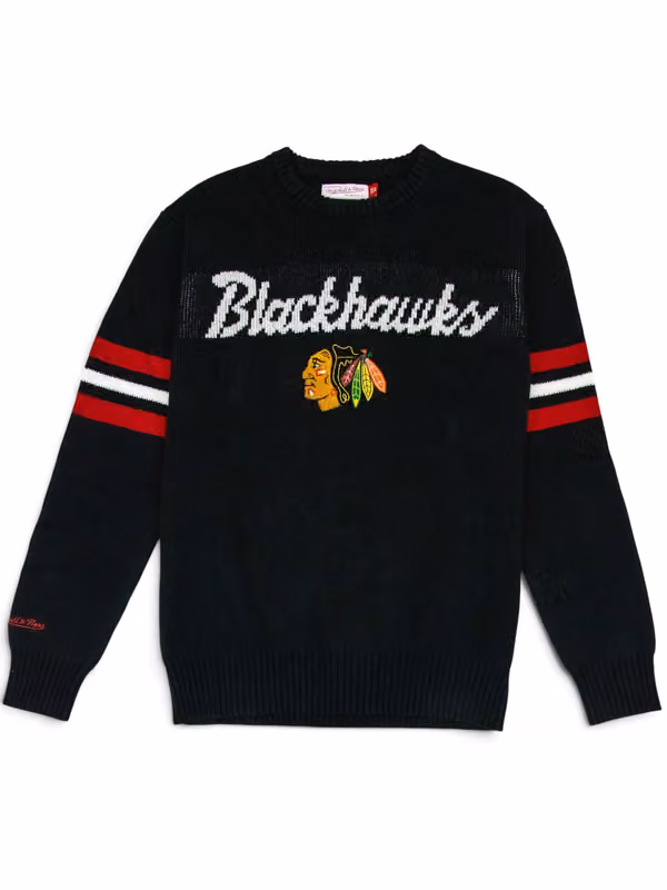 Chicago Blackhawks NHL Head Coach Sweater Black view 2