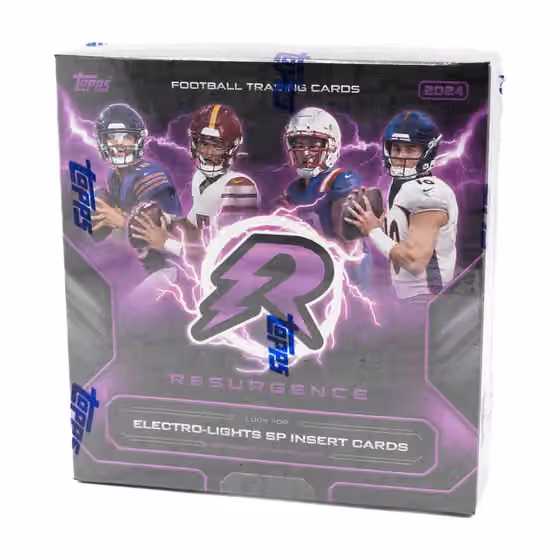 2024 Topps Resurgence Football Mega Box view 1