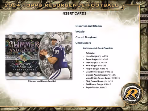 2024 Topps Resurgence Football Mega Box view 3