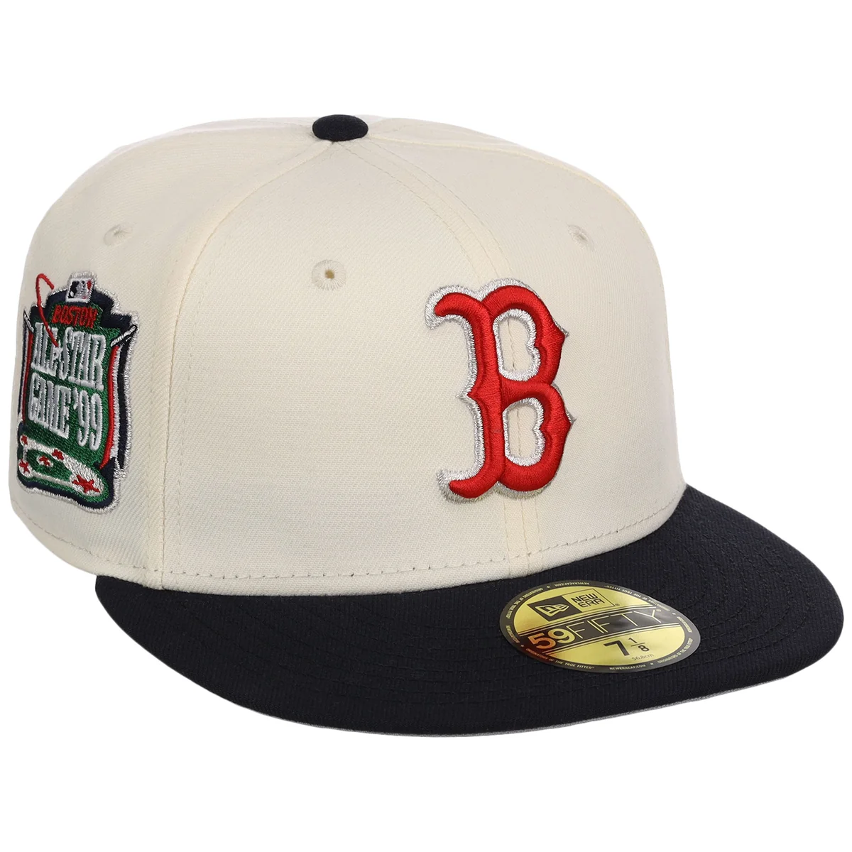 Boston Red Sox MLB Chrome OTC New Era 59FIFTY front view