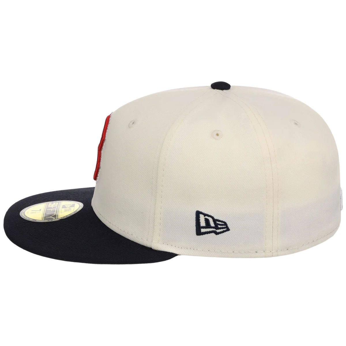 Boston Red Sox MLB Chrome OTC New Era 59FIFTY detail view