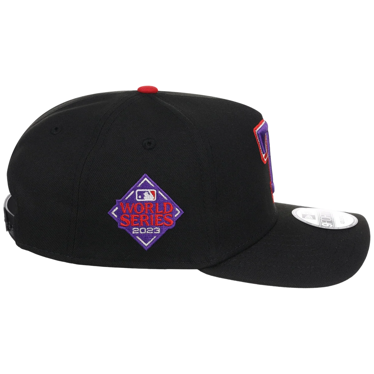 Texas Rangers MLB Galaxy Dust New Era 9FORTY detail view
