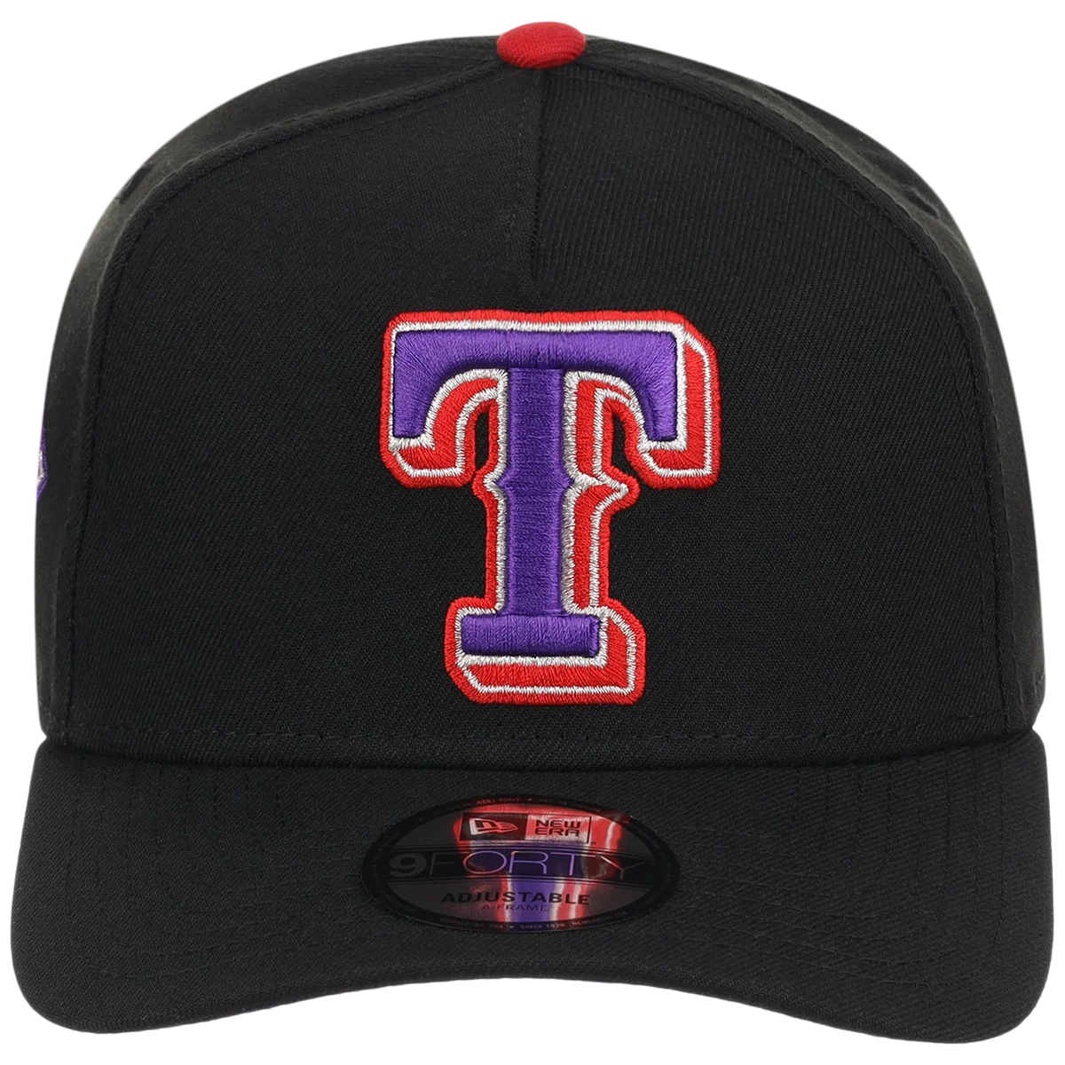 Texas Rangers MLB Galaxy Dust New Era 9FORTY detail view