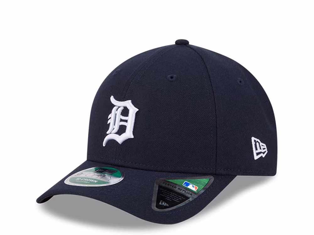 New Era Detroit Tigers Player Replica 9Forty M Crown Snapback Hat front