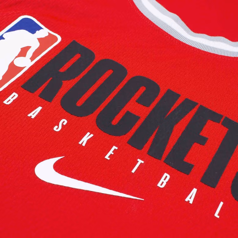 Houston Rockets Nike 2019/20 NBA Practice Performance Jersey view 3