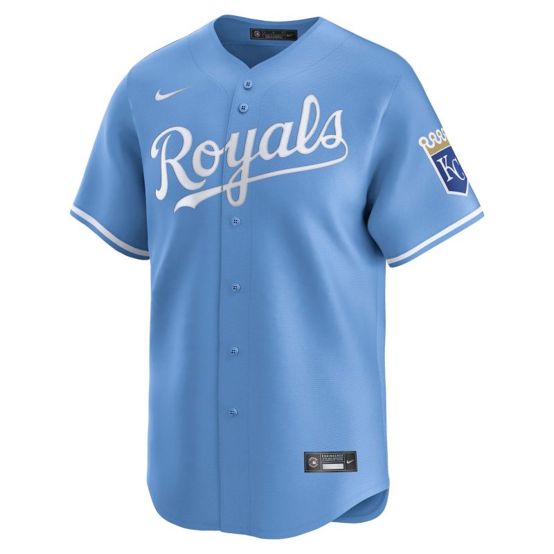 Kansas City Royals Limited MLB Jersey Alternate Blue view 1