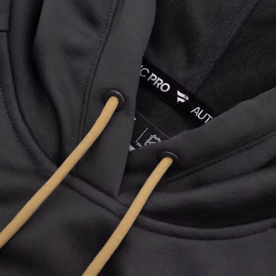 Vegas Golden Knights 2025/26 Authentic Pro Rink Tech NHL Hoodie Charcoal view 4