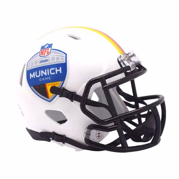 2024 NFL Munich Game Speed Mini Helmet view 1