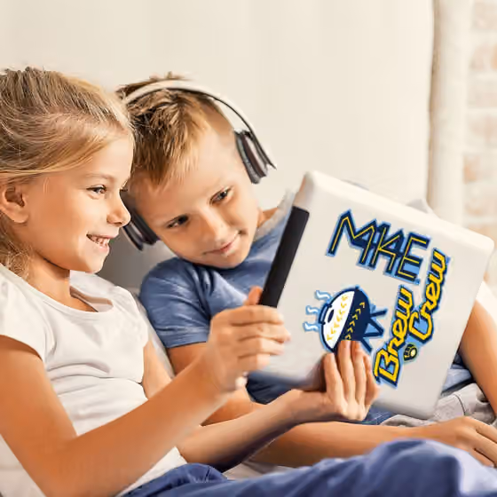 Milwaukee Brewers City Connect Multi-Use MLB Decals Set (3 Pcs.) view 2