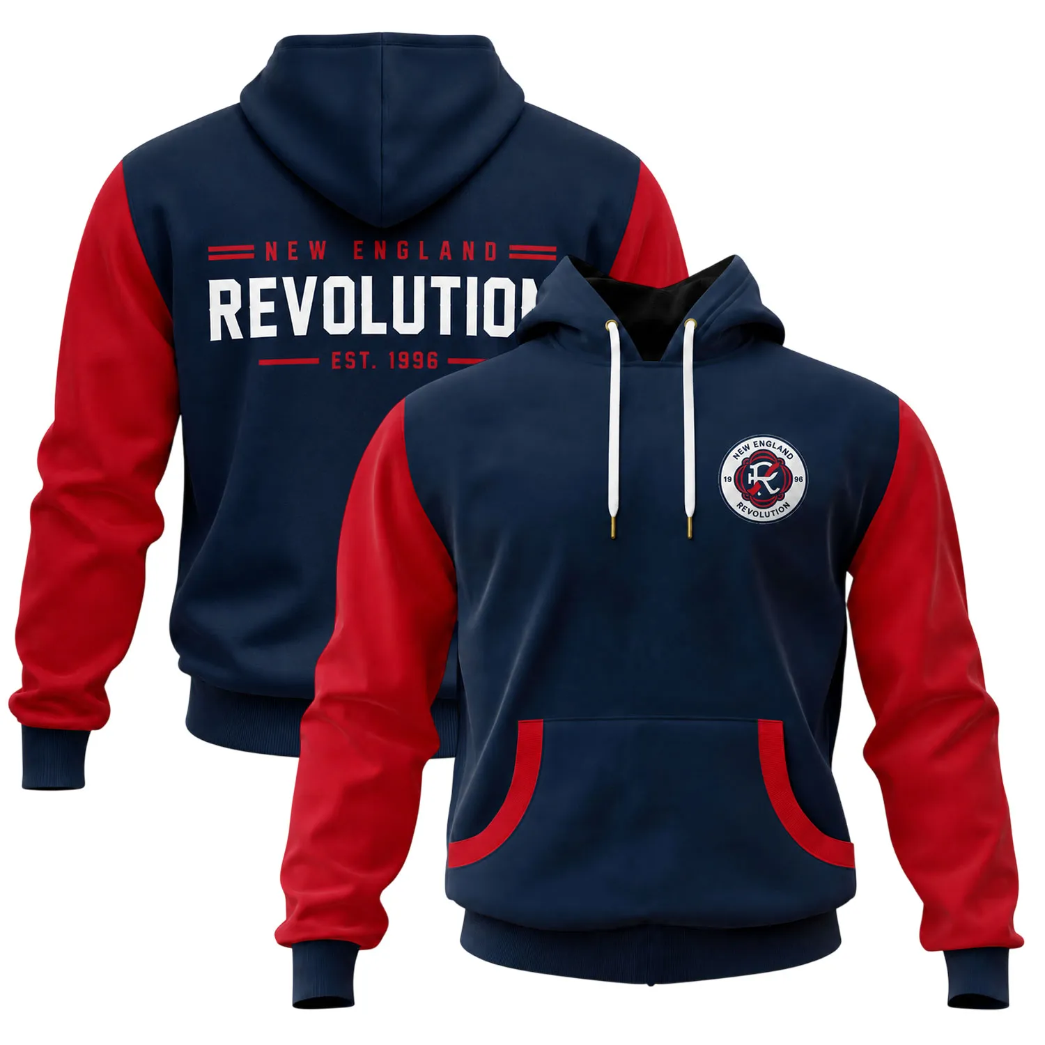Elevate your fan style with the New England Revs Navy 2026 Hoodie, a versatile piece designed for supporters who value comfort and team identity. Whether you are heading to the stadium or meeting friends for a matchday watch party, this hoodie provides the perfect blend of warmth and athletic style. As a staple in modern MLS fan apparel, it captures the spirit of the club in a clean, navy and red design. Its lightweight construction ensures you stay comfortable throughout the day, making it an essential addition to any dedicated supporter’s wardrobe for every season of the year.