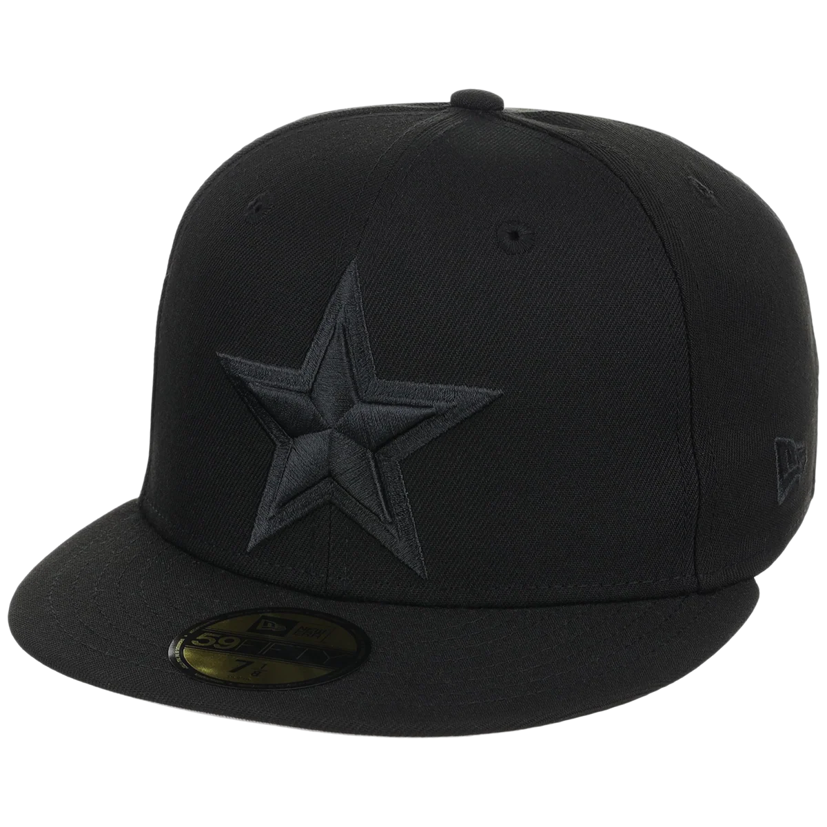 Dallas Cowboys NFL Liquid Titanium New Era 59FIFTY detail view